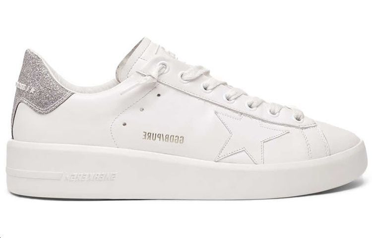 Order (W) Golden Goose Purestar ''Coda Argento Bianco'' G36WS603.A1