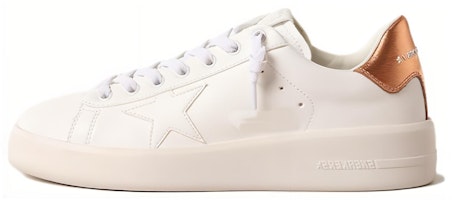 (Women) Golden Goose Purestar 'White Bronze Tail' GWF00197.F004699.11508 (Women) Golden Goose Purestar 'White Bronze Tail' GWF00197.F004699.11508