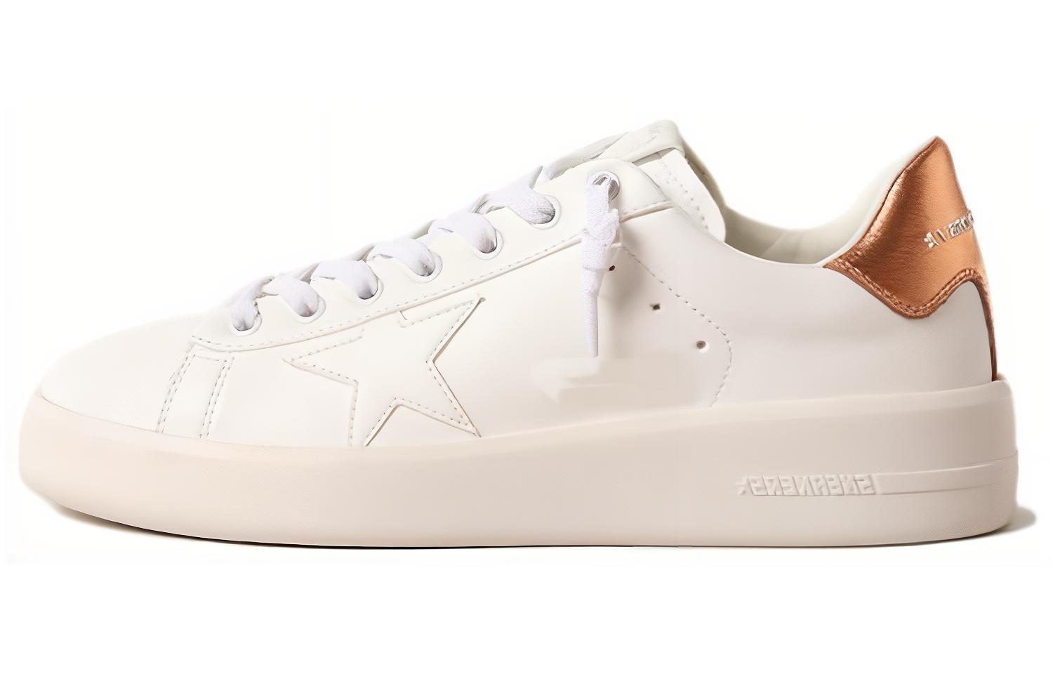 (Women) Golden Goose Purestar 'White Bronze Tail' GWF00197.F004699.11508