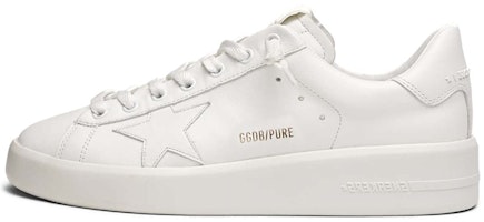 (Women) Golden Goose Purestar 'White Cut-Out Star' G36WS603.A2 (Women) Golden Goose Purestar 'White Cut-Out Star' G36WS603.A2