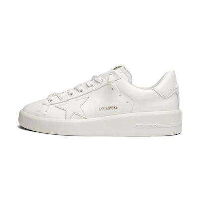 (W) Golden Goose Purestar 'White Cut-Out Star'