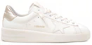Order (W) Golden Goose Purestar ''Blanc Or'' sneakers GWF00124.F000465.10272