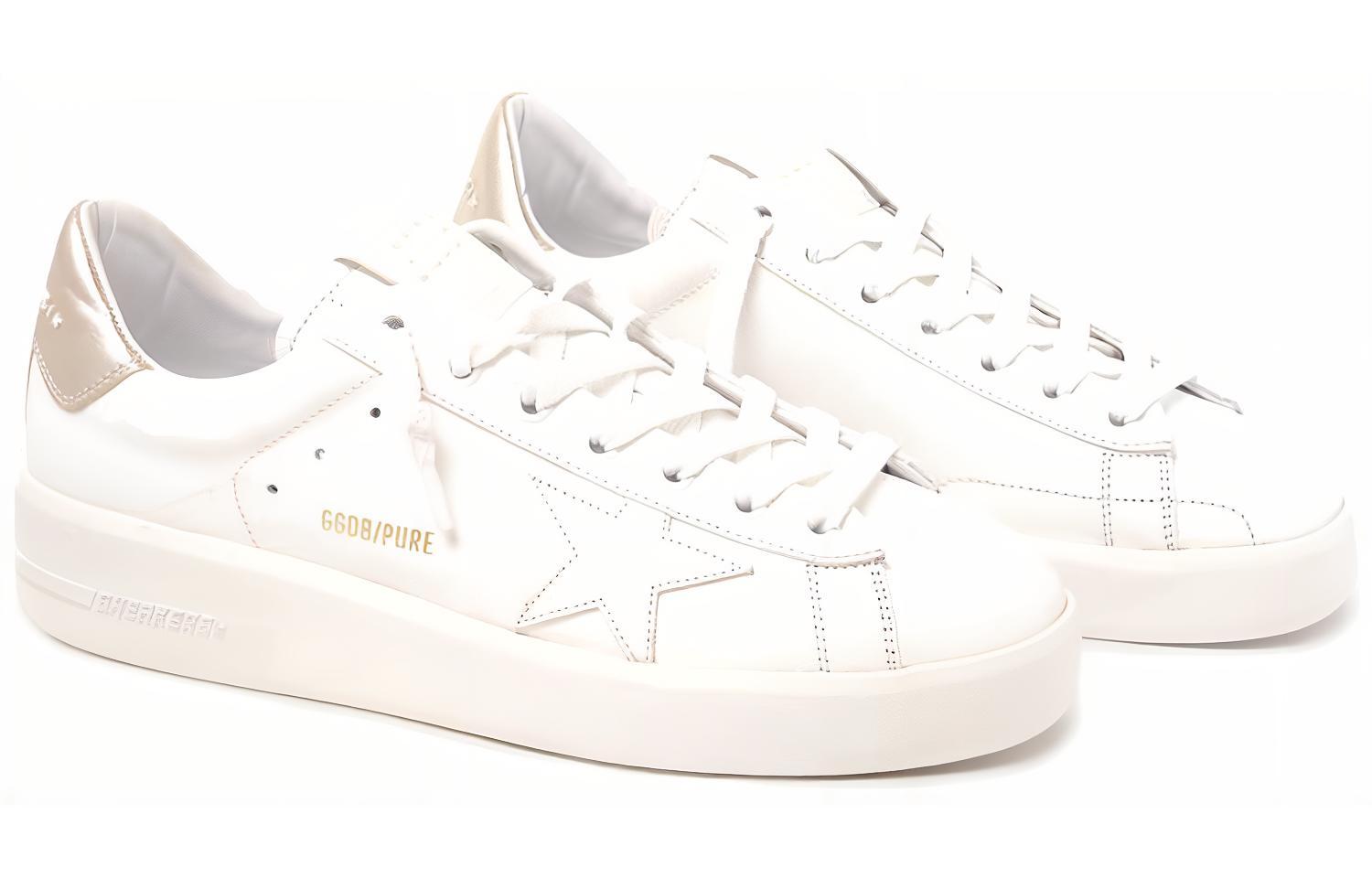 Lookbook (W) Golden Goose Purestar ''Blanc Or'' sneakers GWF00124.F000465.10272