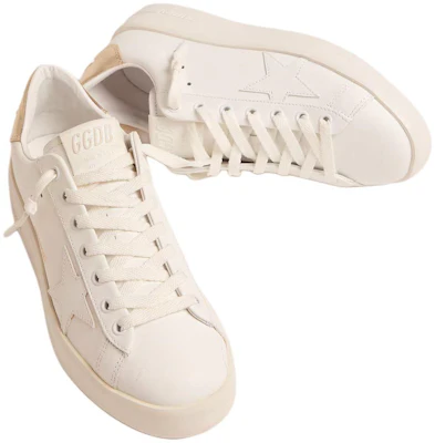 (W) Golden Goose Purestar ''Blanc Or'' sneakers GWF00124.F000465.10272 Shop (W) Golden Goose Purestar ''Blanc Or'' sneakers GWF00124.F000465.10272