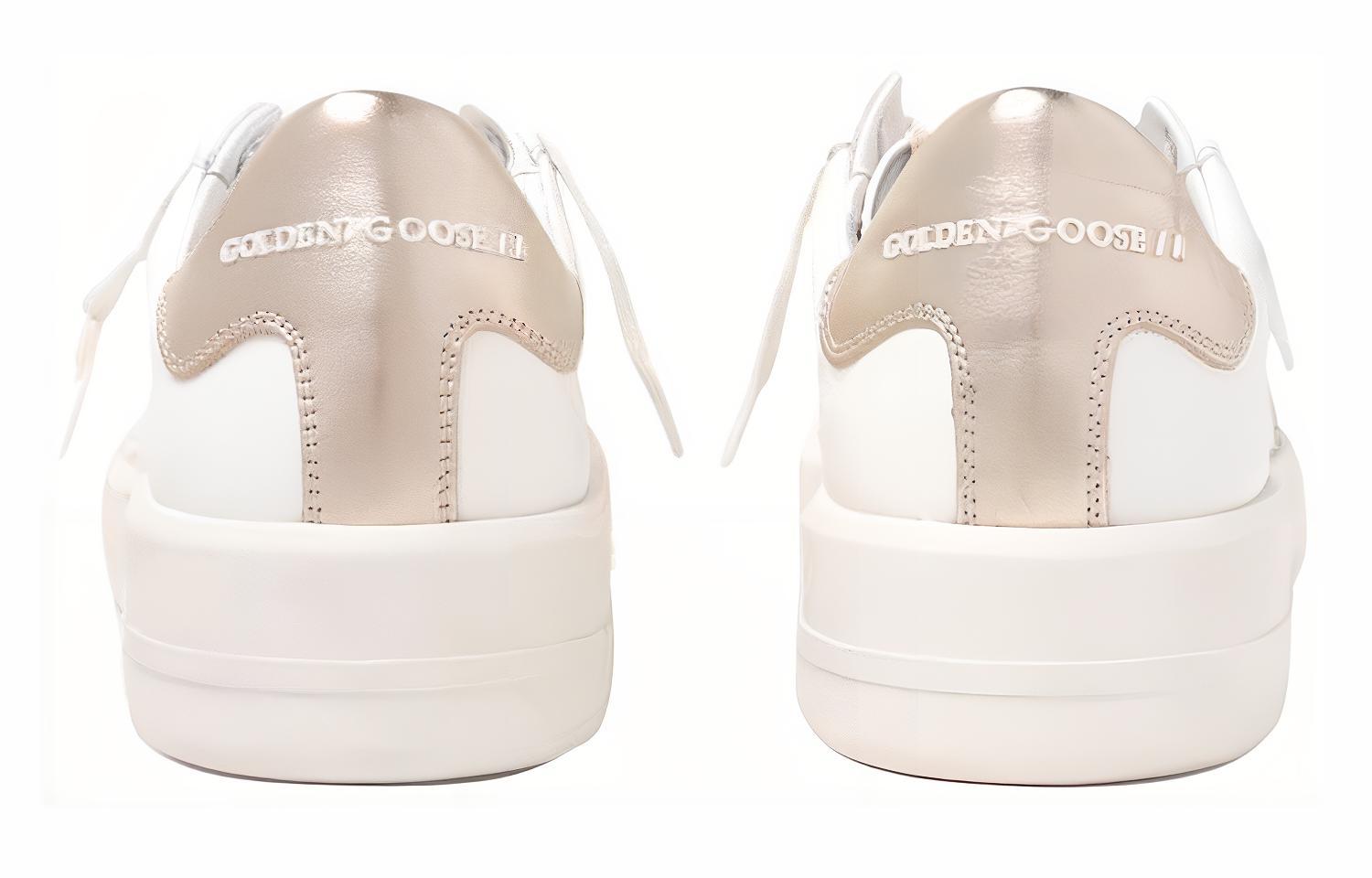 Purchase (W) Golden Goose Purestar ''Blanc Or'' sneakers GWF00124.F000465.10272