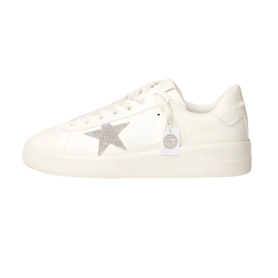 (W) Golden Goose Purestar 'White Leather'