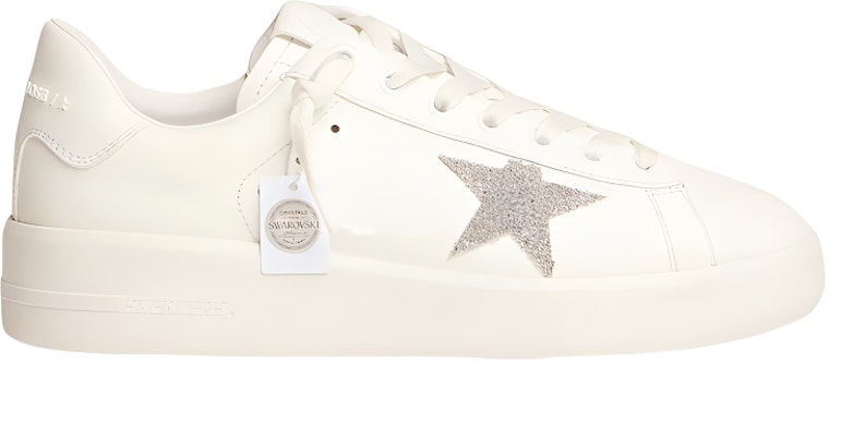 (Women) Golden Goose Purestar 'White Leather' GWF00197.F002789.80185 Order (Women) Golden Goose Purestar 'White Leather' GWF00197.F002789.80185