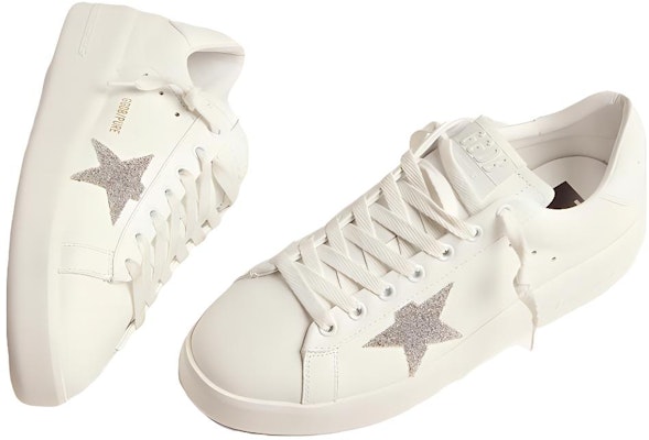 (Women) Golden Goose Purestar 'White Leather' GWF00197.F002789.80185 Shop (Women) Golden Goose Purestar 'White Leather' GWF00197.F002789.80185