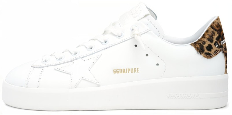 (Women) Golden Goose Purestar 'White Leopard' GWF00124.F000310.10269 Buy (Women) Golden Goose Purestar 'White Leopard' GWF00124.F000310.10269