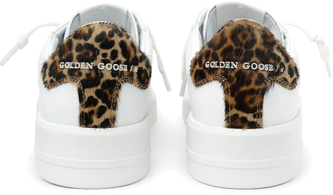 (W) Golden Goose Purestar ''Weiß Leopard'' GWF00124.F000310.10269 Shop (W) Golden Goose Purestar ''Weiß Leopard'' GWF00124.F000310.10269