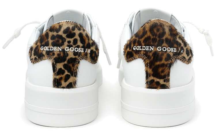 Shop (W) Golden Goose Purestar 'Putih Macan Tutul' GWF00124.F000310.10269