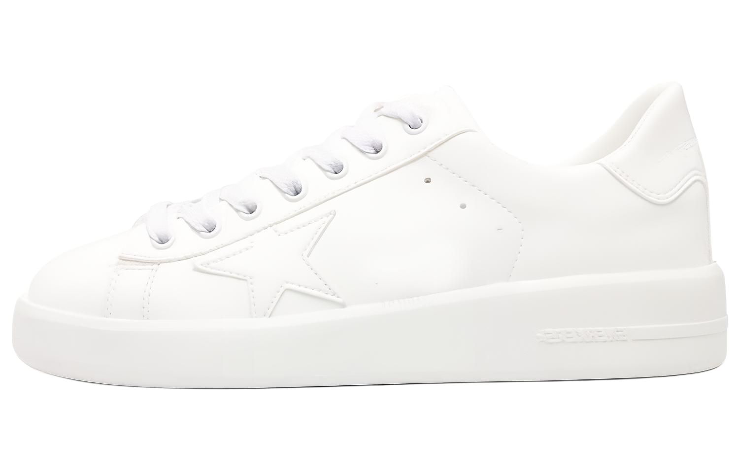 (Women) Golden Goose Purestar 'White Low Top' GWF00197.F003954.10100