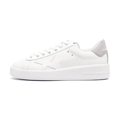 (W) Golden Goose Purestar 'White Silver'