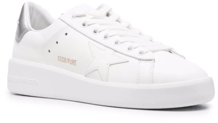 (W) Golden Goose Purestar Low 'White Fashion' Sepatu Putih GWF00197.F002787.80185 Order (W) Golden Goose Purestar Low 'White Fashion' Sepatu Putih GWF00197.F002787.80185