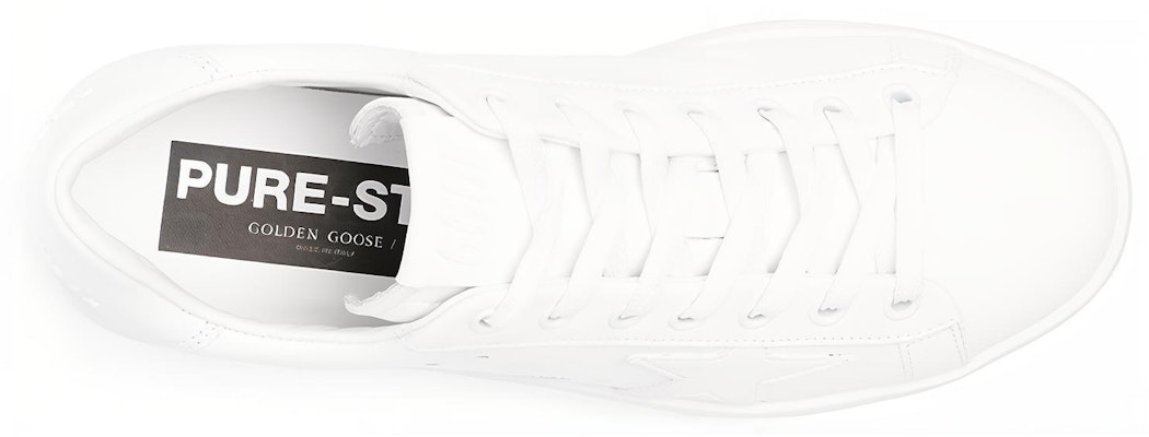 (Women) Golden Goose Purestar Triple White GWF00197.F000541.10100 Purchase (Women) Golden Goose Purestar Triple White GWF00197.F000541.10100