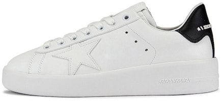 (Women) Golden Goose Purestar White Black GWF00197.F000537.10283 (Women) Golden Goose Purestar White Black GWF00197.F000537.10283