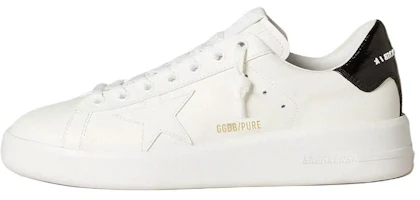 (Women) Golden Goose Purestar White Leather Low-Top Sneakers GWF00197.F006518.10364 (Women) Golden Goose Purestar White Leather Low-Top Sneakers GWF00197.F006518.10364