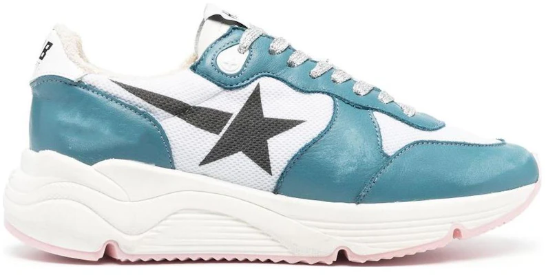 (W) Golden Goose Running ''Blaue Low-Top Leder Sneaker'' GWF00215.F004738.82354 Order (W) Golden Goose Running ''Blaue Low-Top Leder Sneaker'' GWF00215.F004738.82354