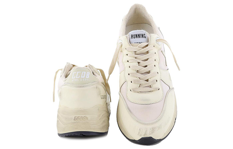 Shop (Women) Golden Goose Running Sole 'Beige' GWF00215.F004163.15431