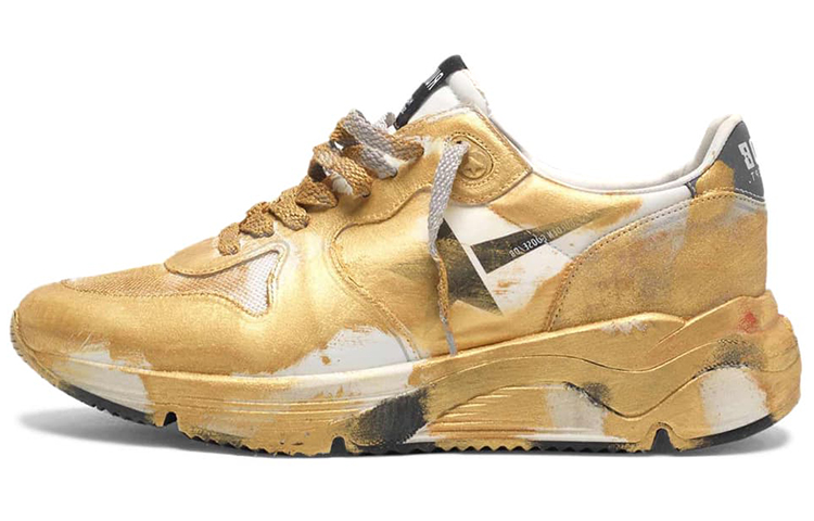 Buy (W) Golden Goose Running Sole 'Oro' G35WS963.G1