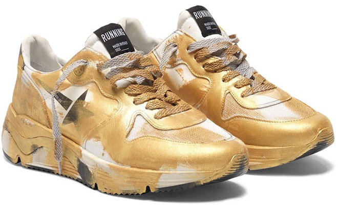 (Women) Golden Goose Running Sole 'Gold' G35WS963.G1 Order (Women) Golden Goose Running Sole 'Gold' G35WS963.G1