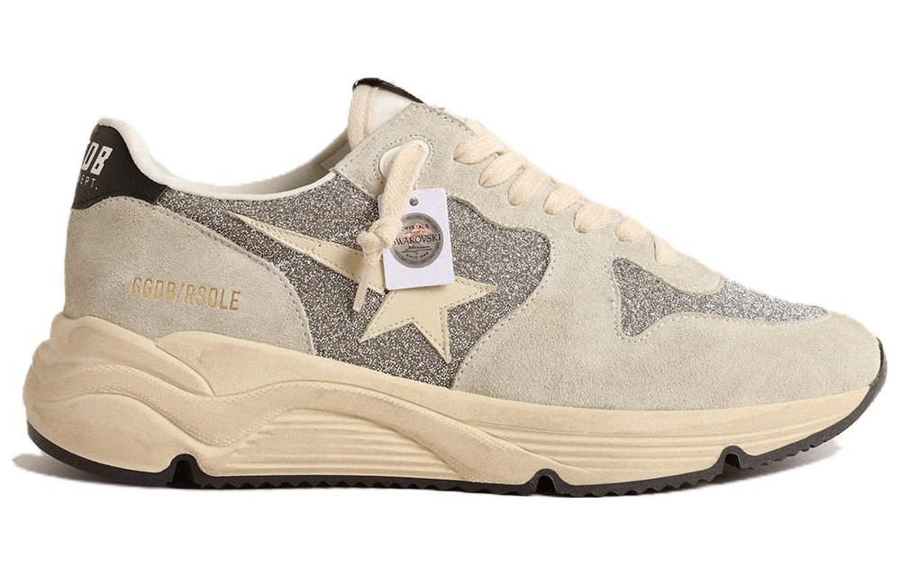 Order (W) Golden Goose Running Sole 'Kulit Kelabu Rendah-Atas' GWF00126.F004599.70281