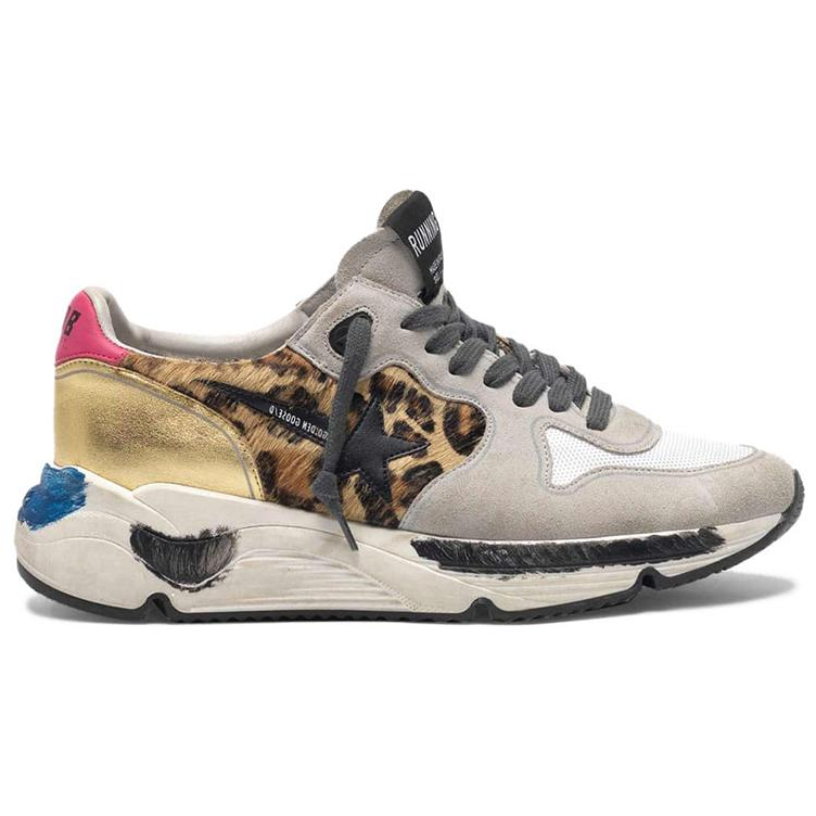 Order (W) ゴールデングース ランニングソール レオパード (Golden Goose Running Sole Leopard) G35WS963.H9