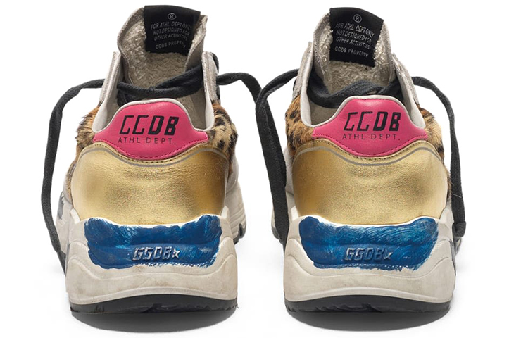 Shop (W) ゴールデングース ランニングソール レオパード (Golden Goose Running Sole Leopard) G35WS963.H9