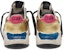 (W) Golden Goose Running Sole 'Leopard Emas Tumit Kelabu Terpakai' G35WS963.H9