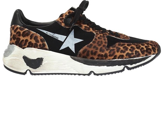 (Women) Golden Goose Running Sole 'Leopard Print Brown Black' G34WS963.A5 Order (Women) Golden Goose Running Sole 'Leopard Print Brown Black' G34WS963.A5
