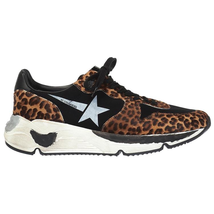 Order (Women) Golden Goose Running Sole 'Leopard Print Brown Black' G34WS963.A5