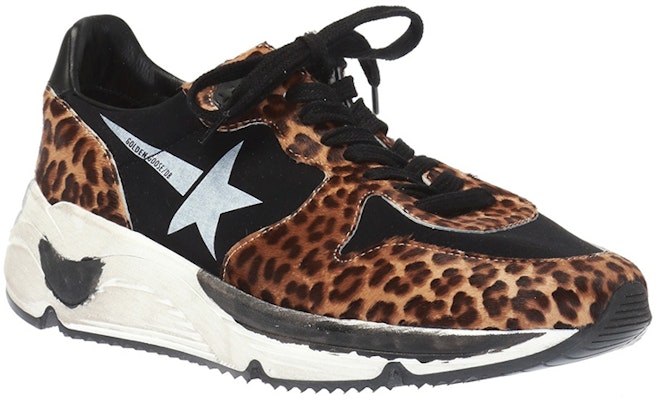 (Women) Golden Goose Running Sole 'Leopard Print Brown Black' G34WS963.A5 Lookbook (Women) Golden Goose Running Sole 'Leopard Print Brown Black' G34WS963.A5