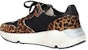 (W) Golden Goose Running Sole 'Cetakan Harimau Coklat Hitam' G34WS963.A5