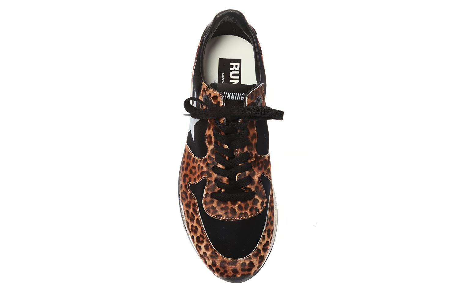 Purchase (Women) Golden Goose Running Sole 'Leopard Print Brown Black' G34WS963.A5