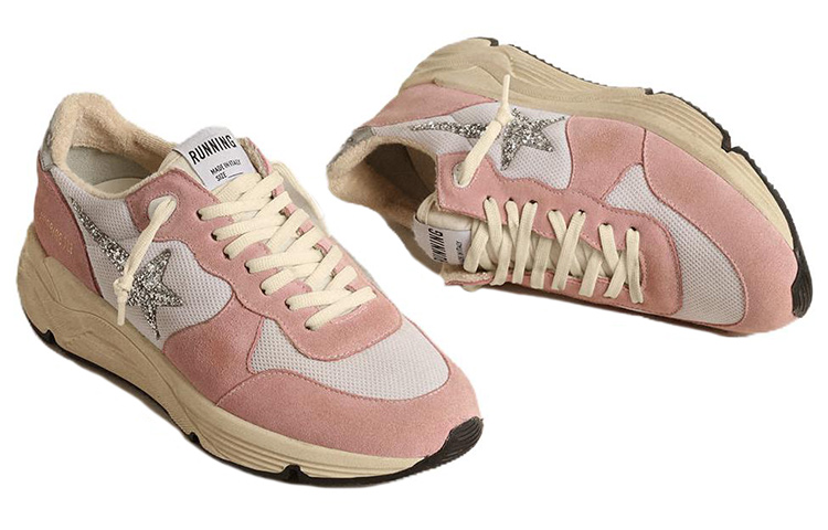 Lookbook (W) Golden Goose 跑鞋 '粉灰色' GWF00215.F004524.25648