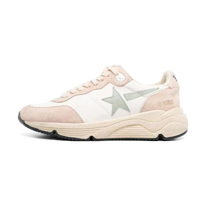 (W) Golden Goose Running Sole 'Pink White'