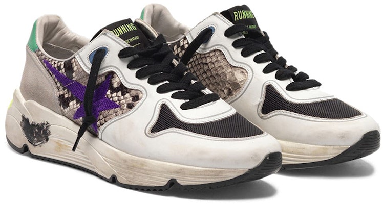 (Women) Golden Goose Running Sole 'Purple Embroidery Star' G35WS963.I1 Lookbook (Women) Golden Goose Running Sole 'Purple Embroidery Star' G35WS963.I1