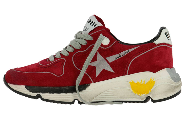 (Women) Golden Goose Running Sole 'Red Leather' G34WS963.A4
