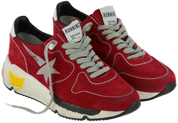 (W) 골든구스 레드 레더 러닝 솔 (Golden Goose Red Leather Running Sole) G34WS963.A4 Shop (W) 골든구스 레드 레더 러닝 솔 (Golden Goose Red Leather Running Sole) G34WS963.A4