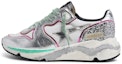 Buy (W) Golden Goose Running Sole 'Bintang Gliter Perak' G36WS963.N3