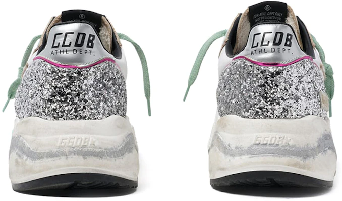(Women) Golden Goose Running Sole 'Silver Glitter Star' G36WS963.N3 Lookbook (Women) Golden Goose Running Sole 'Silver Glitter Star' G36WS963.N3