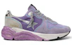 Order (Women) Golden Goose Running Sole 'Silver Sparkle Star Purple Distressed' G36WS963.N9