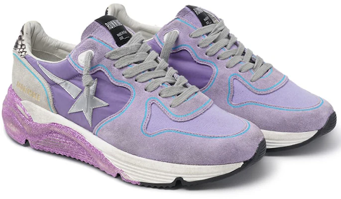 (Women) Golden Goose Running Sole 'Silver Sparkle Star Purple Distressed' G36WS963.N9 Lookbook (Women) Golden Goose Running Sole 'Silver Sparkle Star Purple Distressed' G36WS963.N9