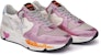 (W) Golden Goose Running Sole 'Bintang Perak Ekor Merah Jambu Biru' G36WS963.M4