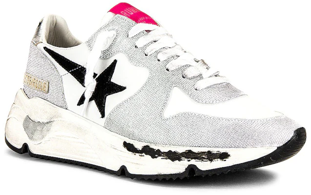 (Women) Golden Goose Running Sole 'Silver White Distressed' GWF00126.F001058.70159 Lookbook (Women) Golden Goose Running Sole 'Silver White Distressed' GWF00126.F001058.70159