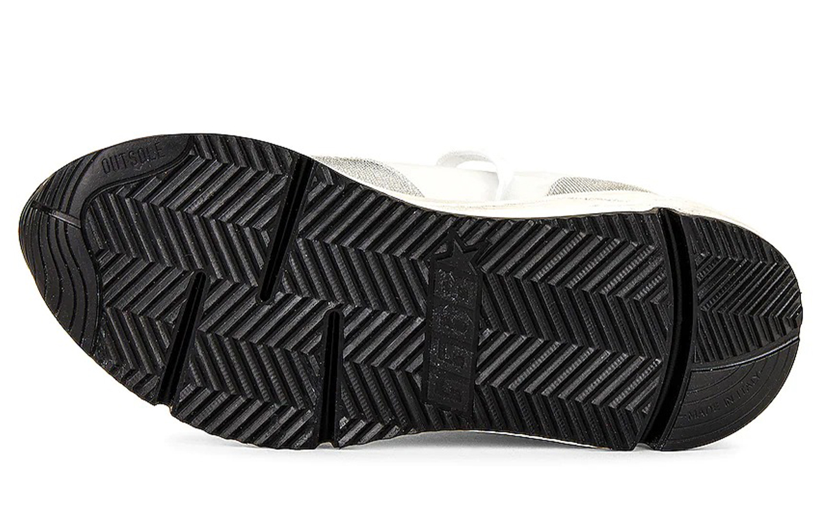 Details for (Women) Golden Goose Running Sole 'Silver White Distressed' GWF00126.F001058.70159