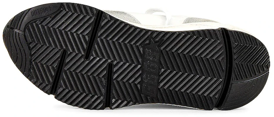 (Women) Golden Goose Running Sole 'Silver White Distressed' GWF00126.F001058.70159 Details for (Women) Golden Goose Running Sole 'Silver White Distressed' GWF00126.F001058.70159