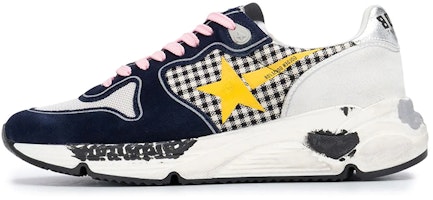 (Women) Golden Goose Running Sole 'White Blue' G35WS963.F3 (Women) Golden Goose Running Sole 'White Blue' G35WS963.F3