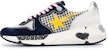 (W) Golden Goose Running Sole 'Putih Biru' G35WS963.F3