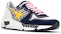(W) Golden Goose Running Sole 'Putih Biru' G35WS963.F3